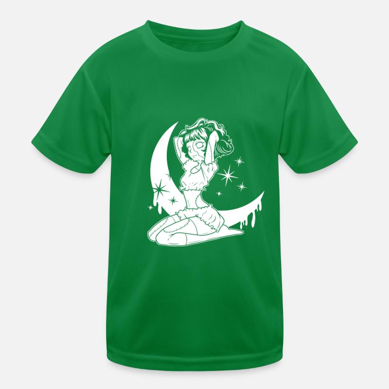 Gothic doll Kids Functional T-Shirt