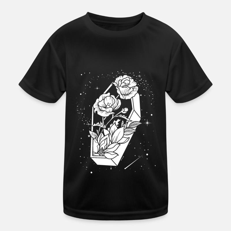 Gothic Sarg Kinder Funktions-T-Shirt