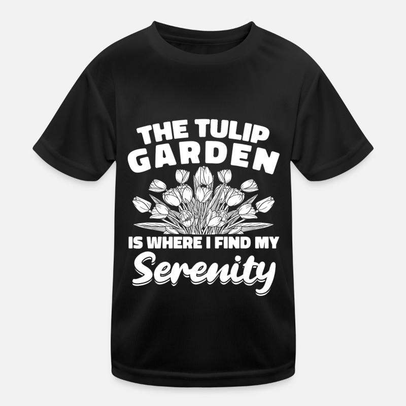 Tulips Serenity Tulips Kids Functional T-Shirt