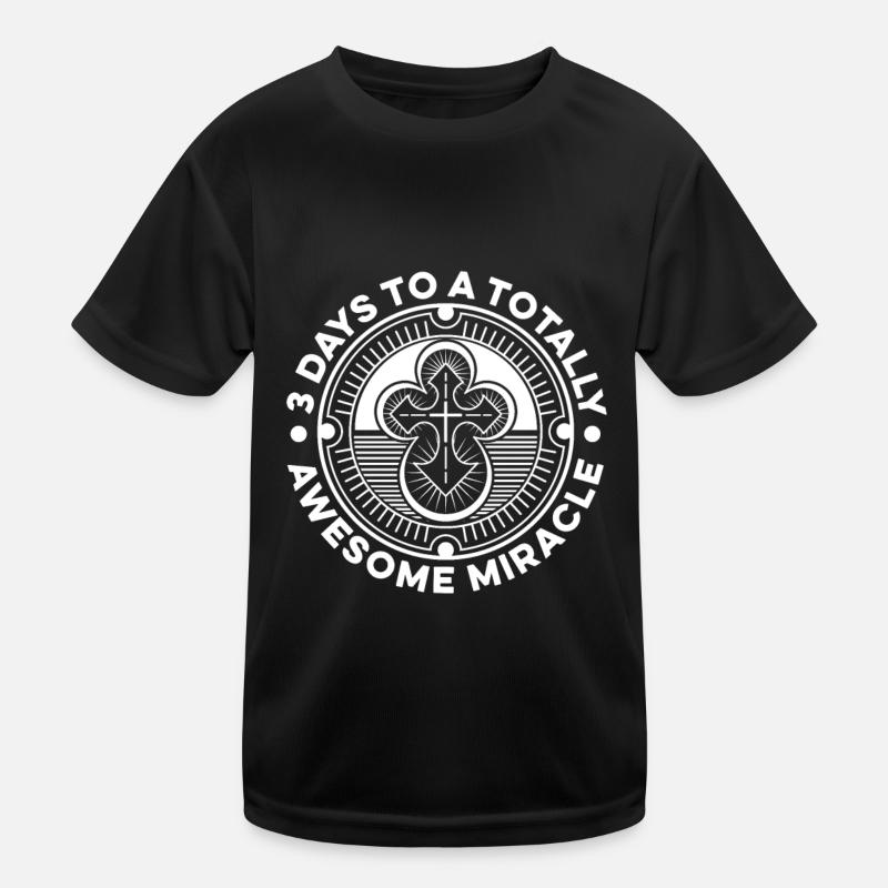 Christ Christentum Kinder Funktions-T-Shirt