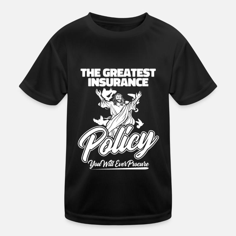 Christ Christentum Kinder Funktions-T-Shirt