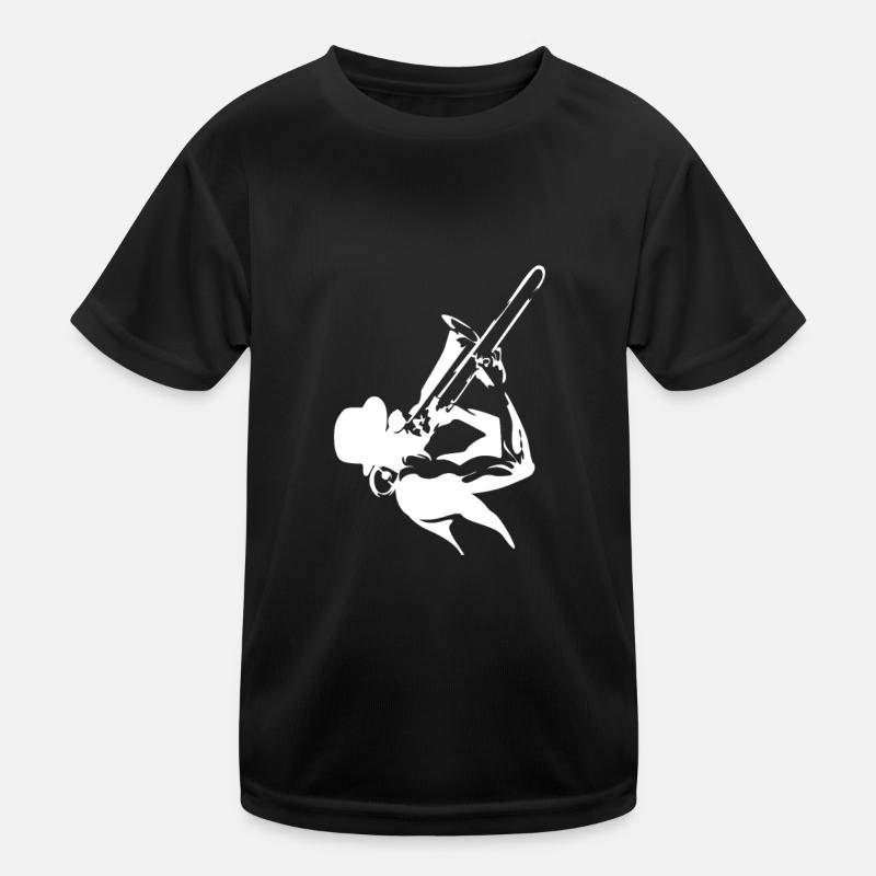 Musical platoon trombone Kids Functional T-Shirt