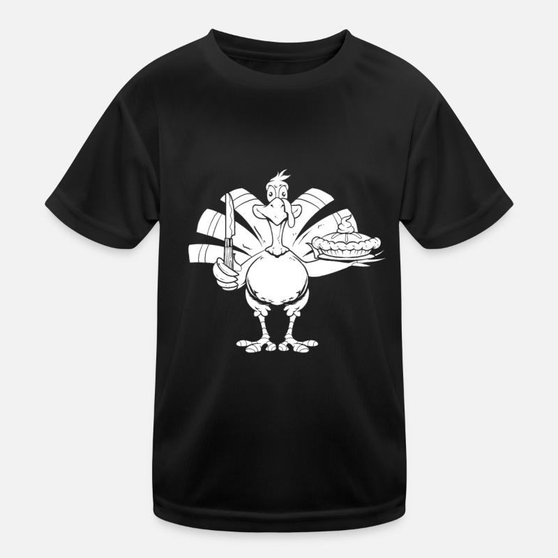 Thanksgiving Kinder Funktions-T-Shirt