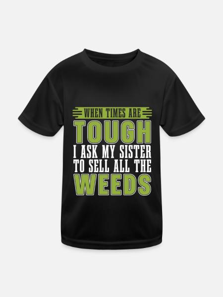 Hobby Gardener Garden Funny - Kids Functional T-Shirt - black - Front