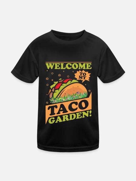 Hobby Gardener Garden Funny - Kids Functional T-Shirt - black - Front