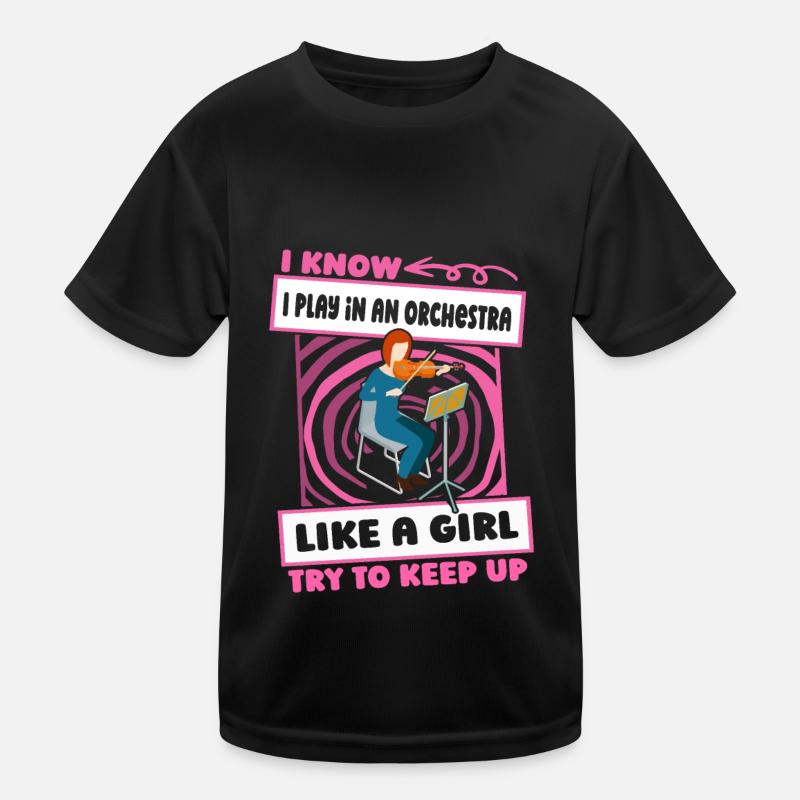 Orchester Witzig Kinder Funktions-T-Shirt