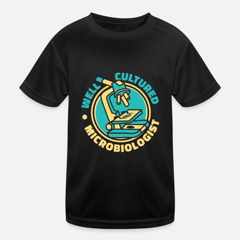 Biologie Biologiste Microscope T-shirt sport Enfant