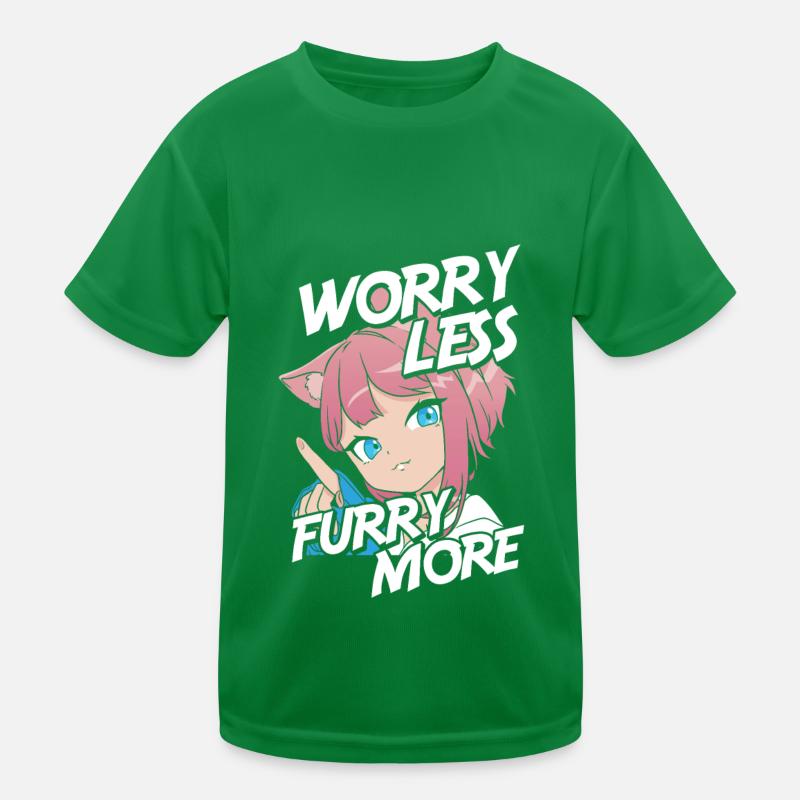 Furry Fandom Fursuits Plus T-shirt sport Enfant