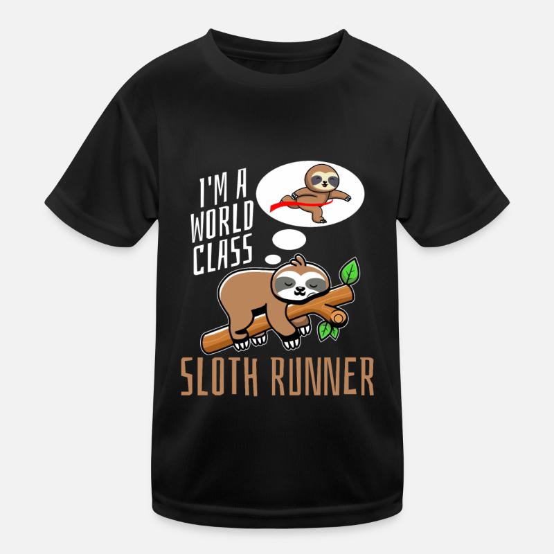 Sloth Runner Sloth Runs T-shirt sport Enfant