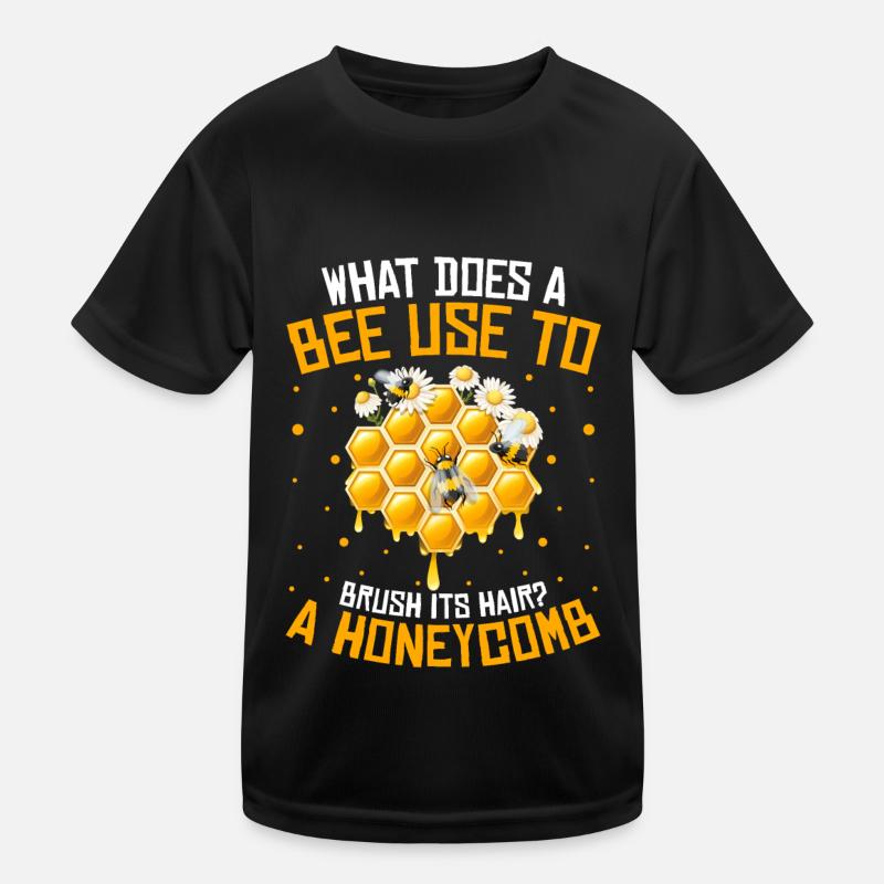 Imker Bienenzüchter Witzig Kinder Funktions-T-Shirt