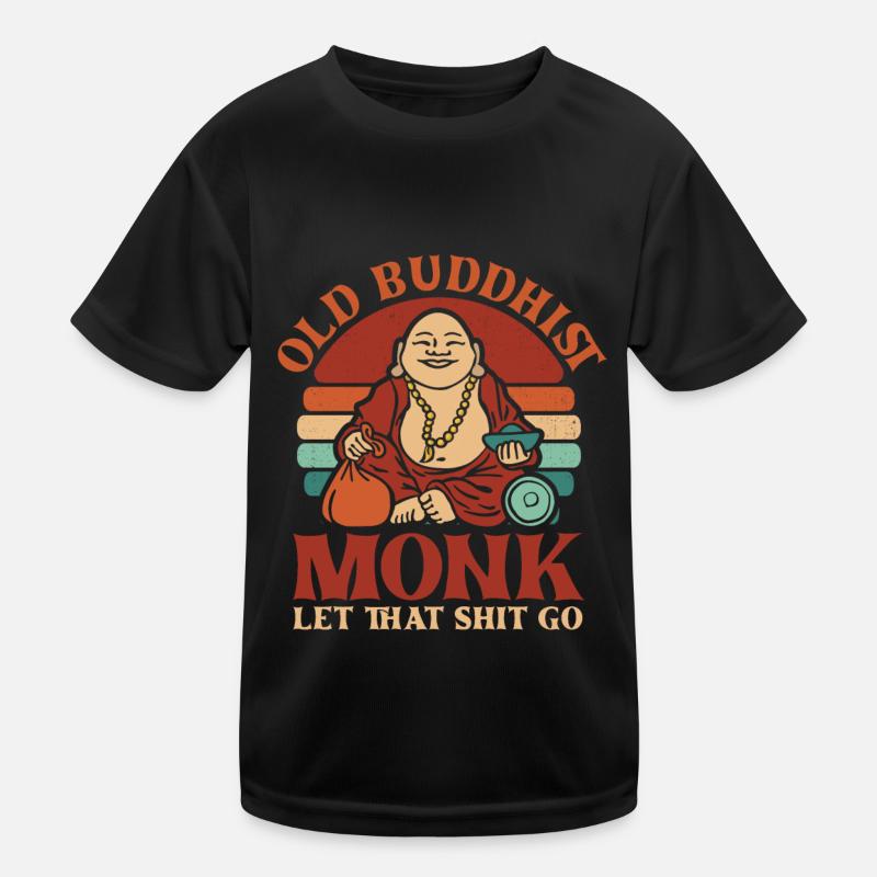 Bouddha Bouddha Bouddha Bouddha lâche la merde T-shirt sport Enfant