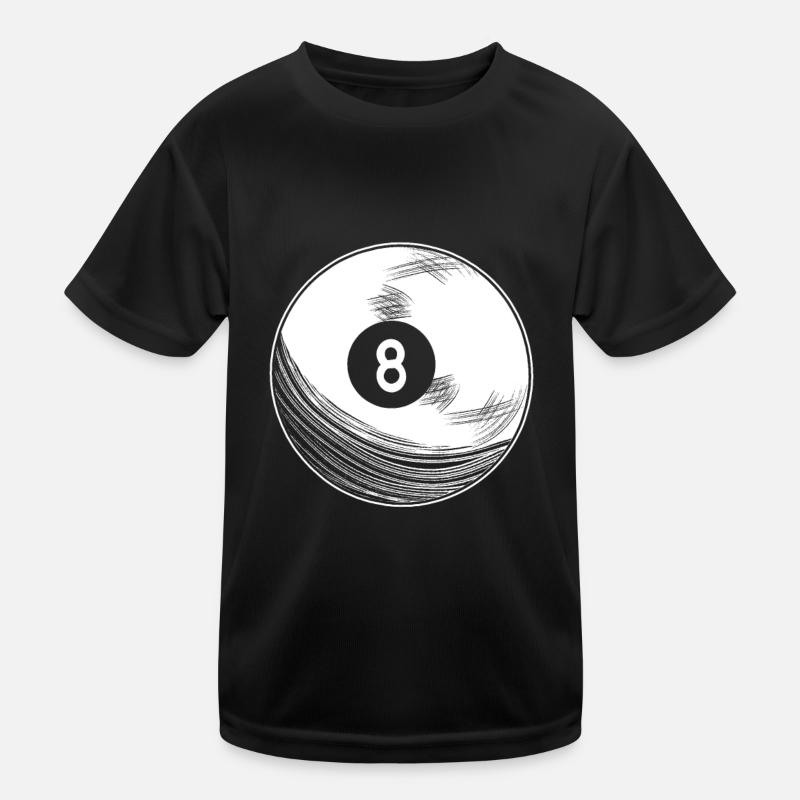 Billard Kinder Funktions-T-Shirt