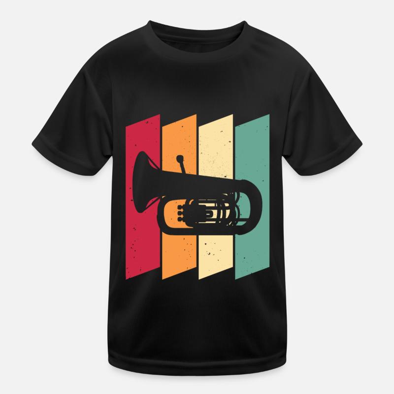 Fanfare Procession Tuba Kids Functional T-Shirt