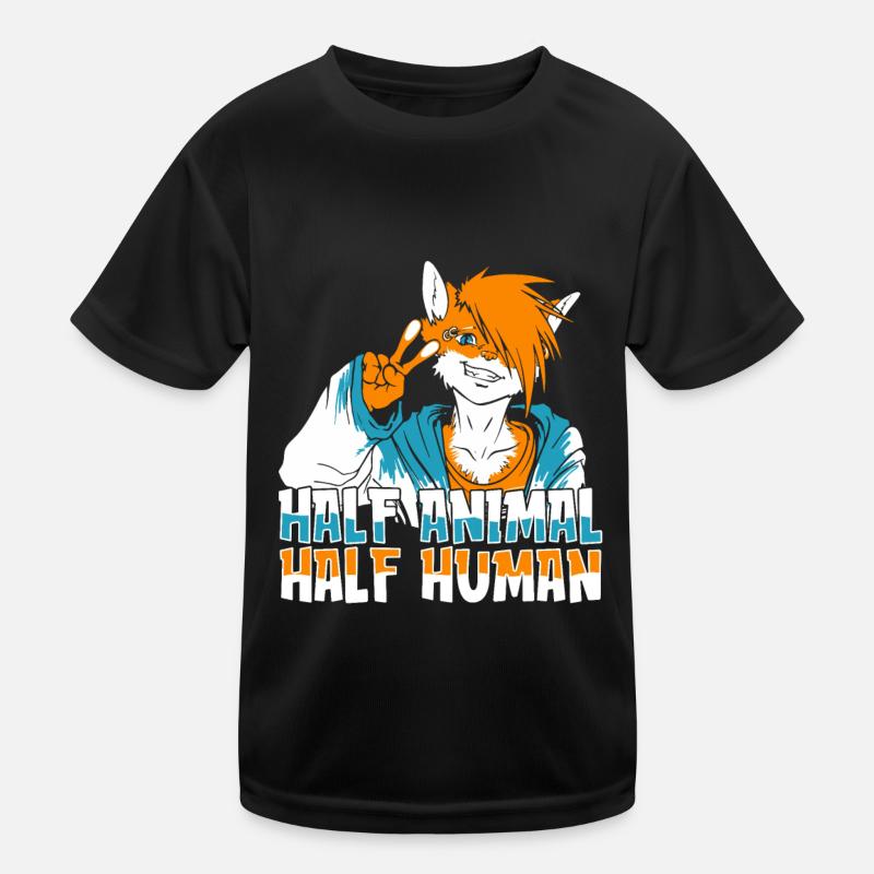 Furry Fandom Fursuits Kids Functional T-Shirt