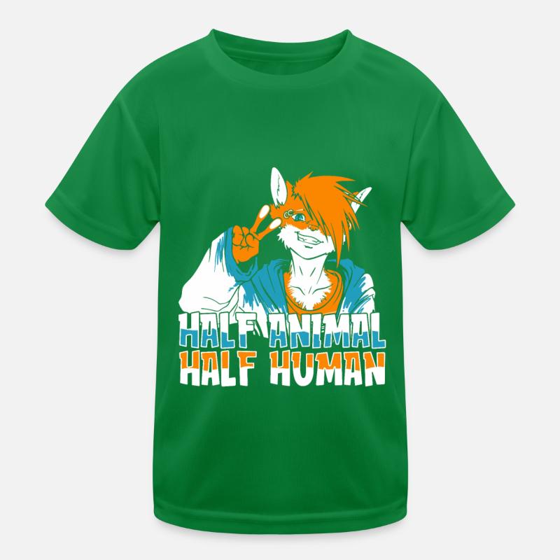 Furry Fandom Fursuits Kids Functional T-Shirt