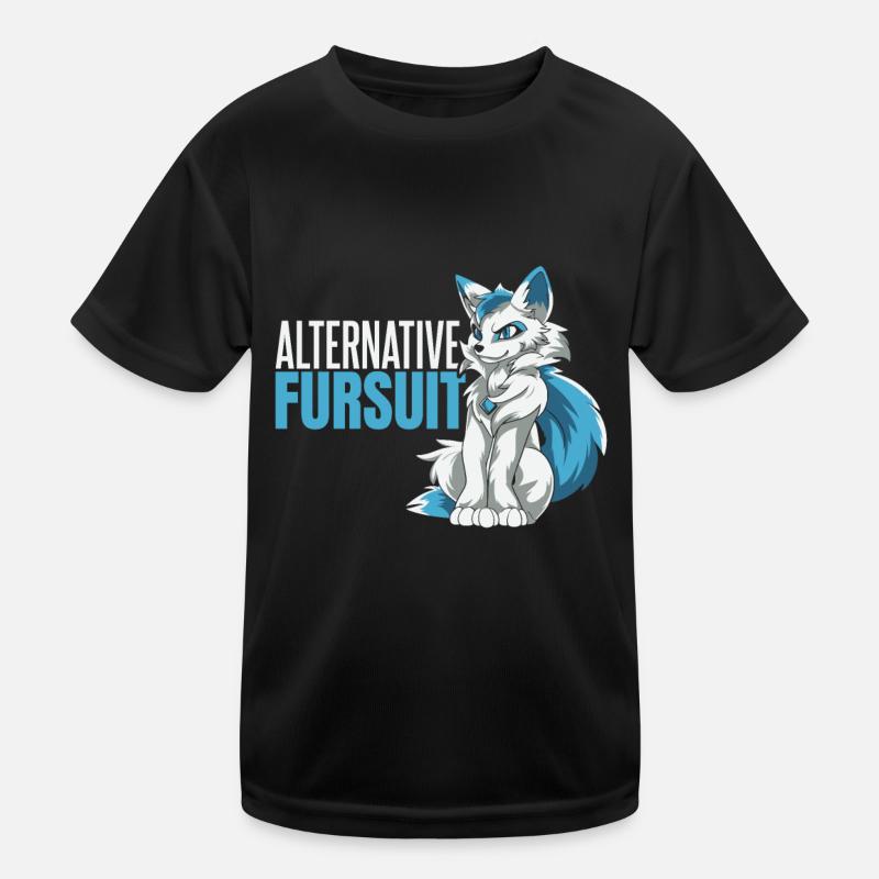 Furry Fandom Fursuits Cool Kids Functional T-Shirt