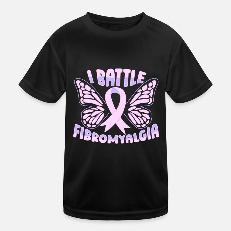 Fibromyalgie Rhumatisme T-shirt sport Enfant