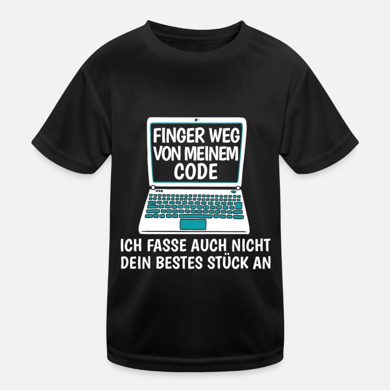 Entwickler Coder Programmierer Lustig Kinder Funktions-T-Shirt