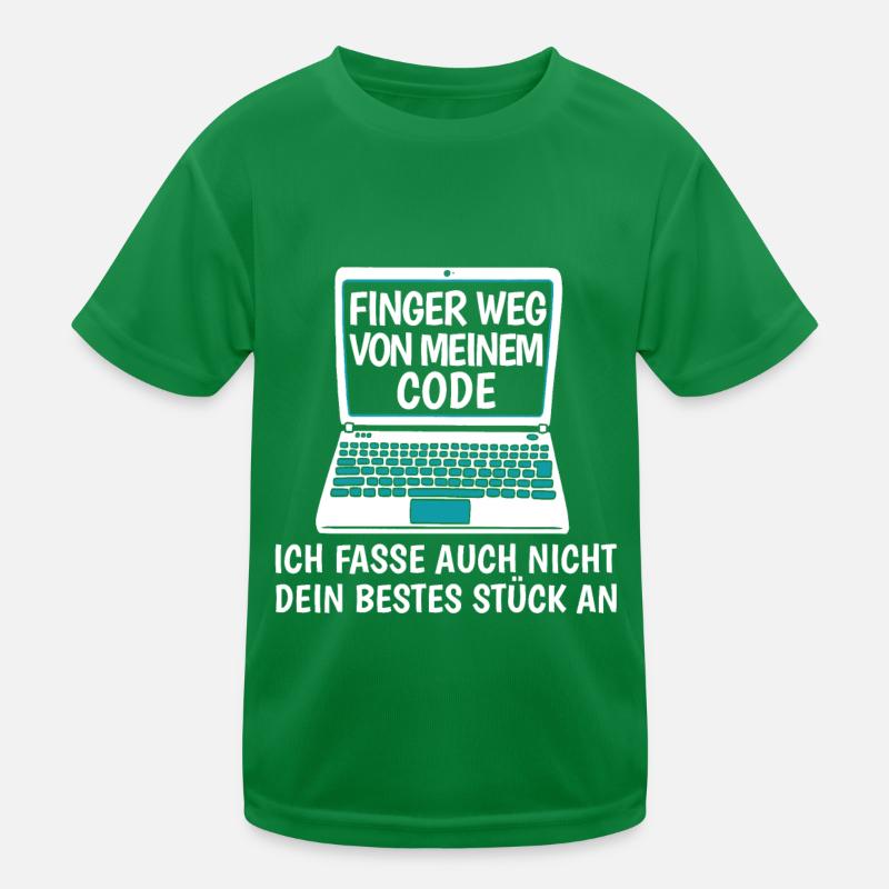 Entwickler Coder Programmierer Lustig Kinder Funktions-T-Shirt