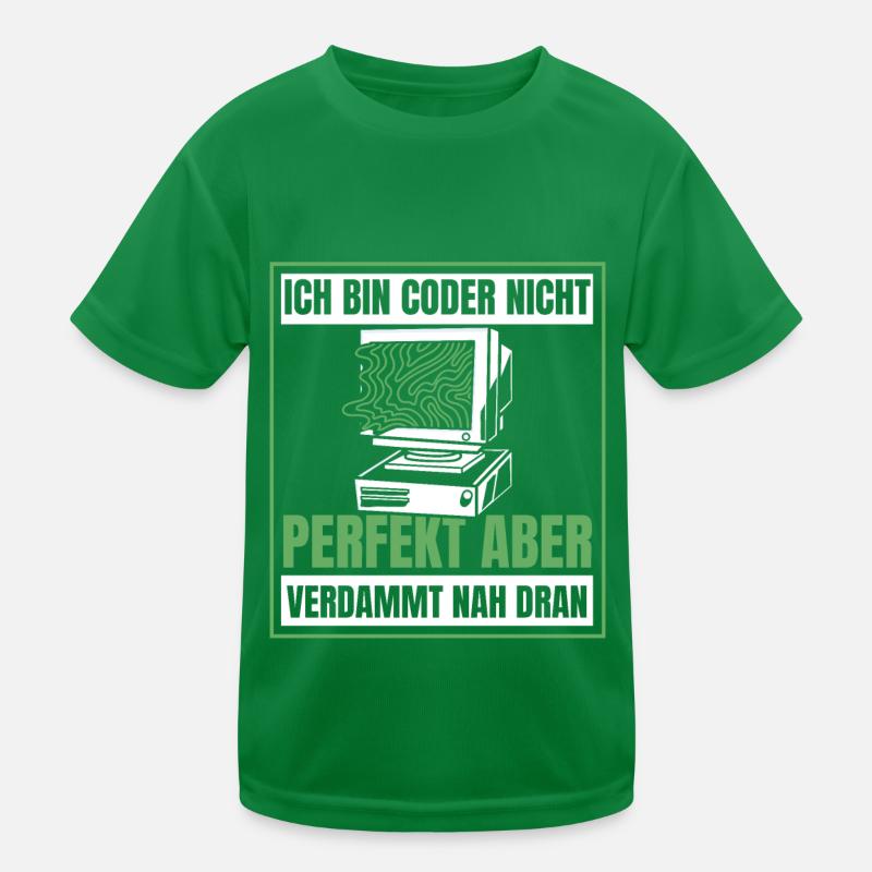 Développeur Coder Programmeur Humour T-shirt sport Enfant