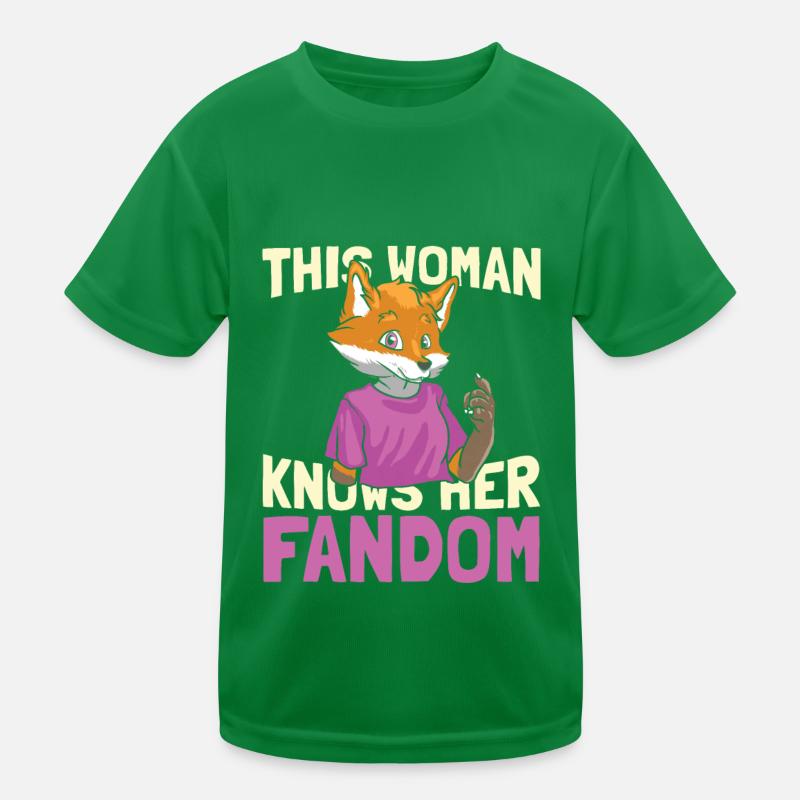 Furry Fandom Fursuits Funny Kids Functional T-Shirt