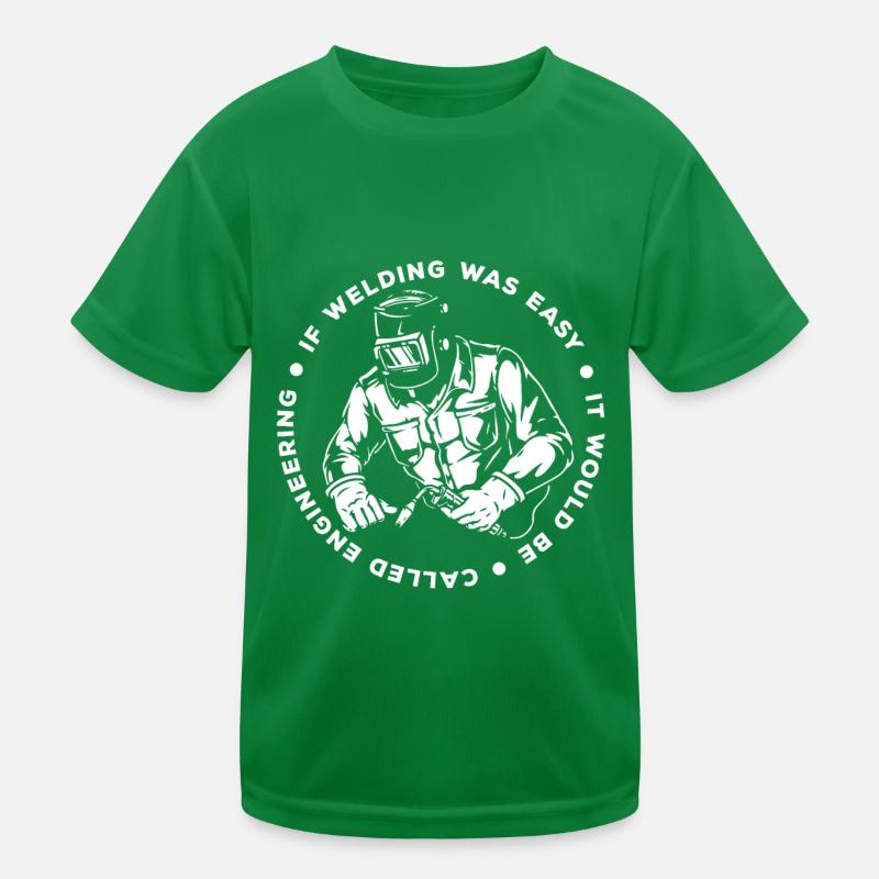 Welder Locksmith Kids Functional T-Shirt