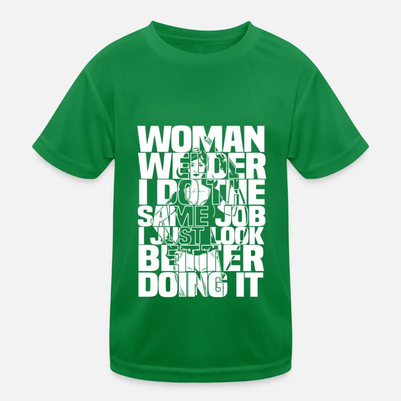 Welders Locksmiths Kids Functional T-Shirt