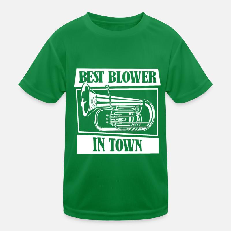 Fanfare procession tuba Kids Functional T-Shirt