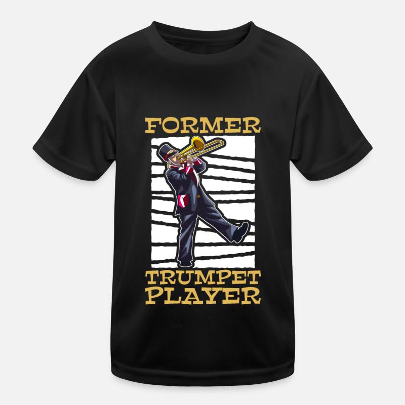 Spielmannszug Posaune Trompete Kinder Funktions-T-Shirt