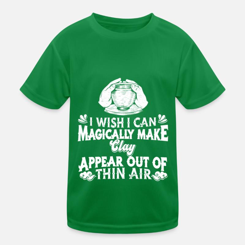 Pottery Funny Kids Functional T-Shirt
