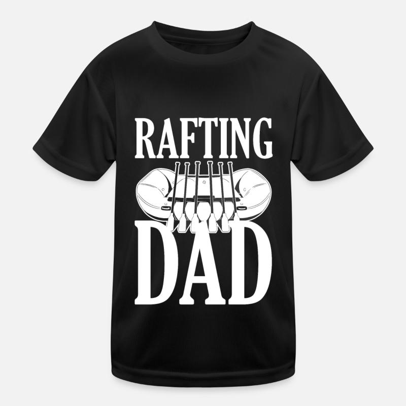 Rafting Wildwasser Rafting Kinder Funktions-T-Shirt