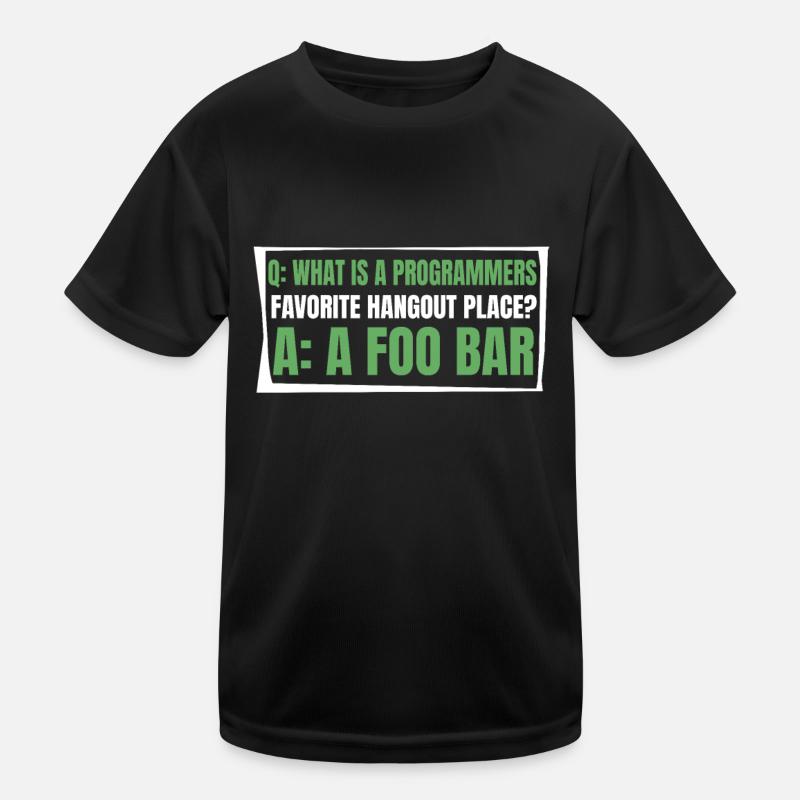 Entwickler Coder Programmierer Lustig Kinder Funktions-T-Shirt