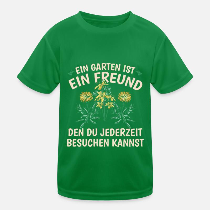 Hobbygärtner Garten Kinder Funktions-T-Shirt