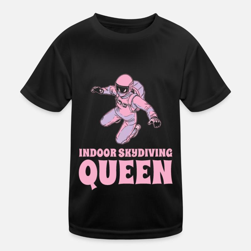 Reine du parachutisme intérieur T-shirt sport Enfant