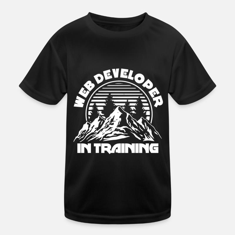 Web Developer Web Developer Training Kids Functional T-Shirt