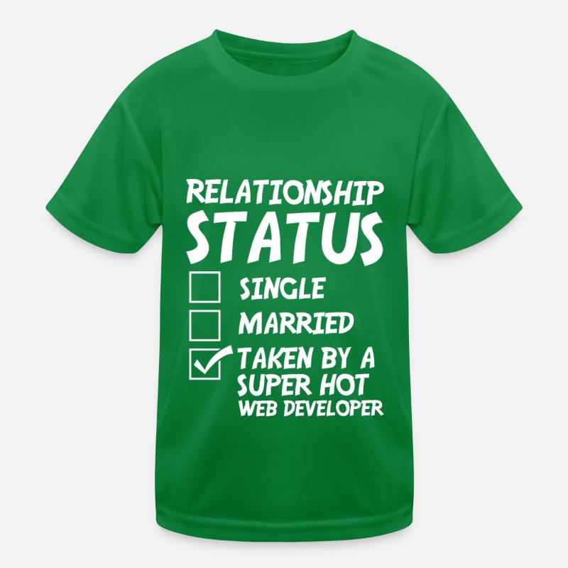 Web Entwickler Webdeveloper Witzig Kinder Funktions-T-Shirt