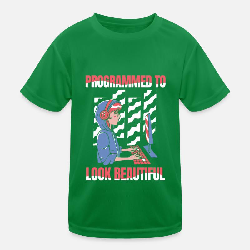Developer, Coder, Programmer, Women Kids Functional T-Shirt