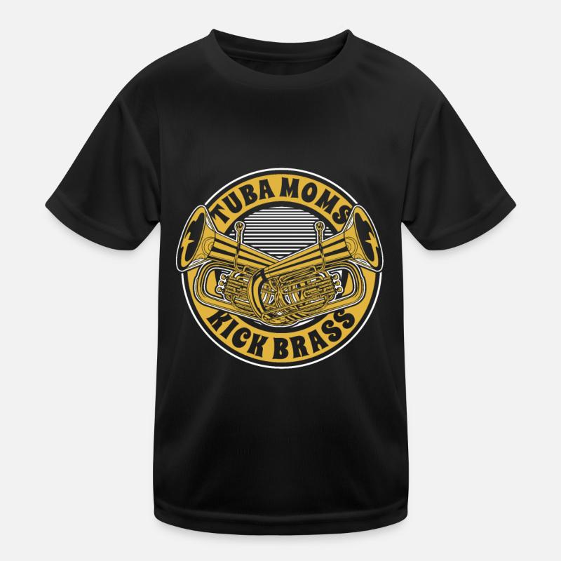Fan train marching band mother Kids Functional T-Shirt