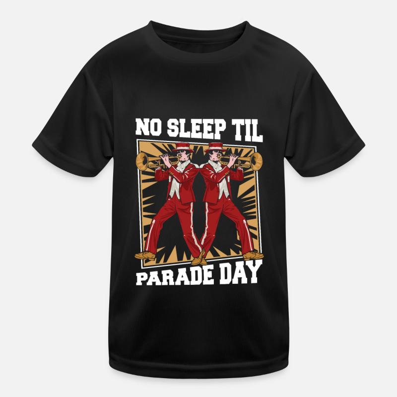 marching band, trombone, parade Kids Functional T-Shirt