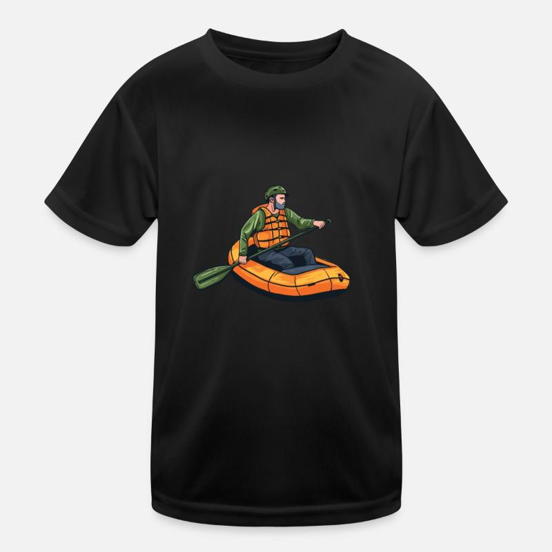 Rafting Kids Functional T-Shirt