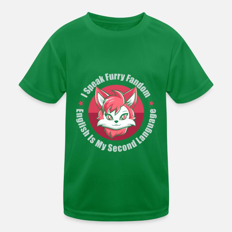 Furry Fandom Fursuits Cute Kids Functional T-Shirt