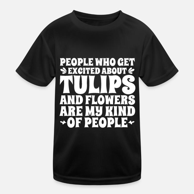 Tulpen Tulpen Kinder Funktions-T-Shirt