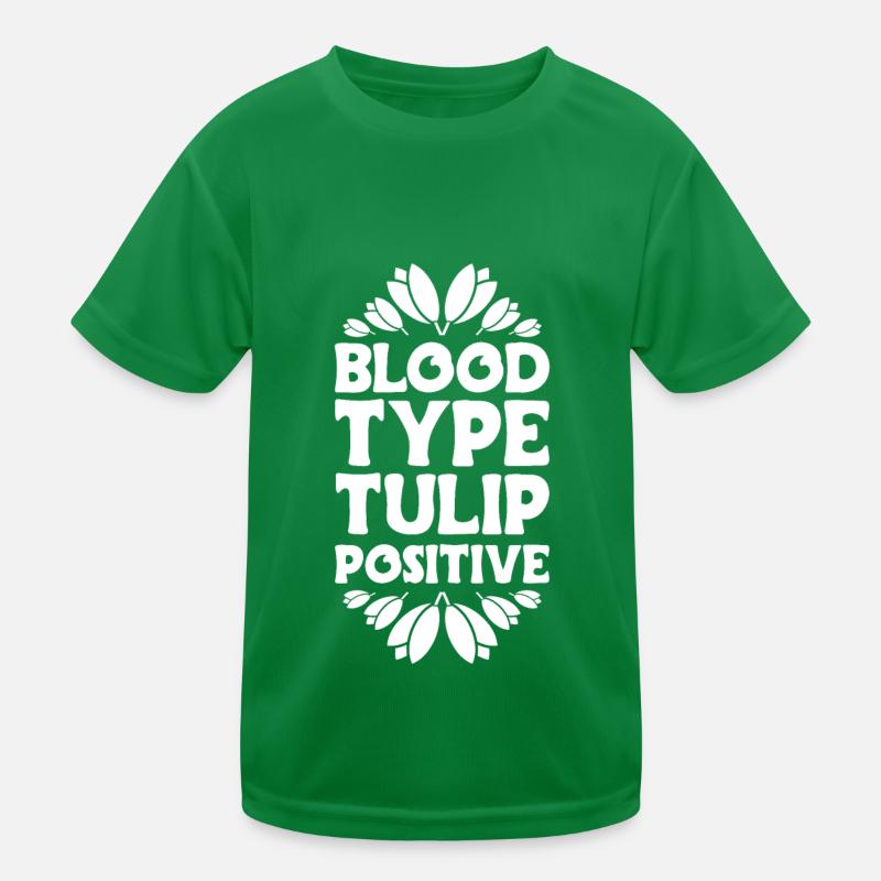 Tulips Tulips Kids Functional T-Shirt