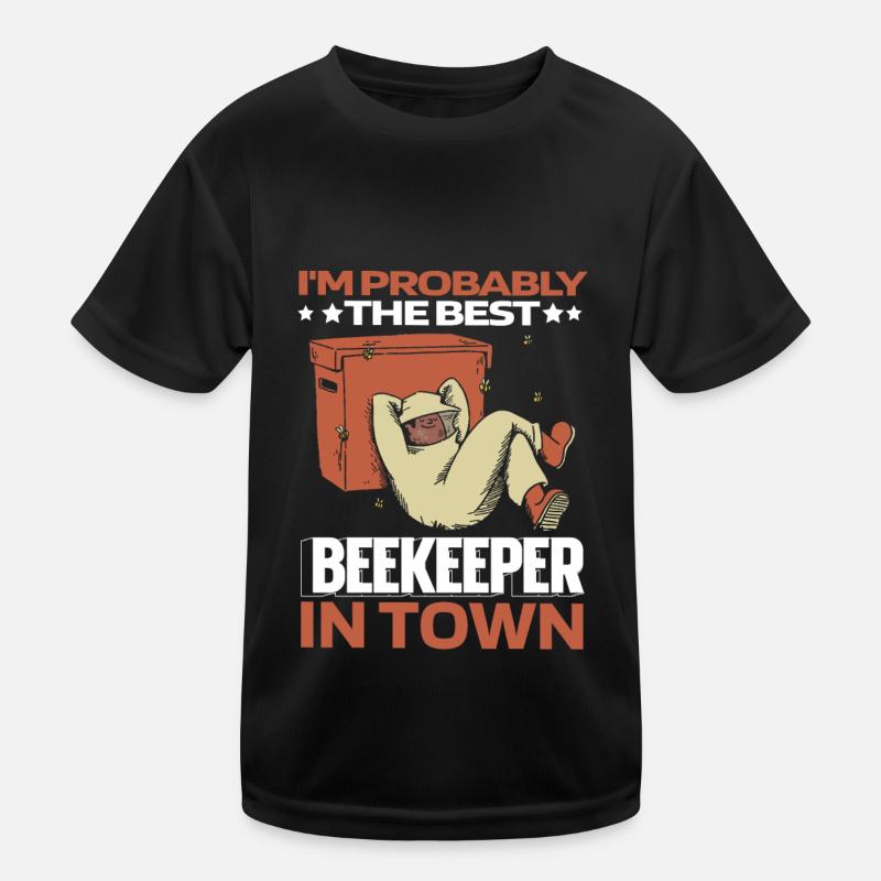 Imker Bienenzüchter Kinder Funktions-T-Shirt