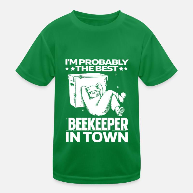 Imker Bienenzüchter Kinder Funktions-T-Shirt