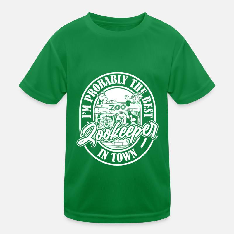 Zookeeper Zookeeper Witzig Kids Functional T-Shirt