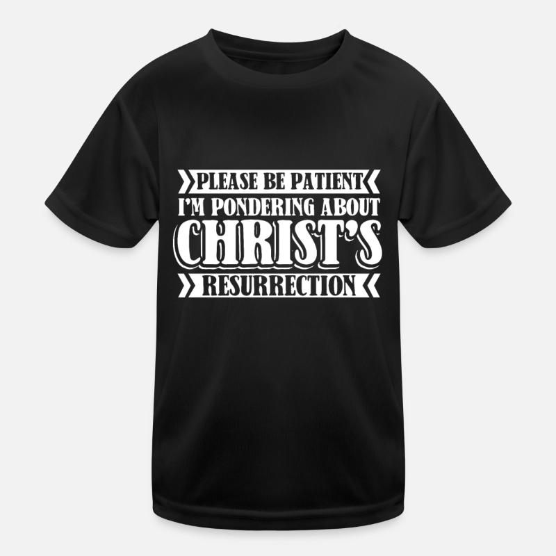 Christian Christianity Kids Functional T-Shirt