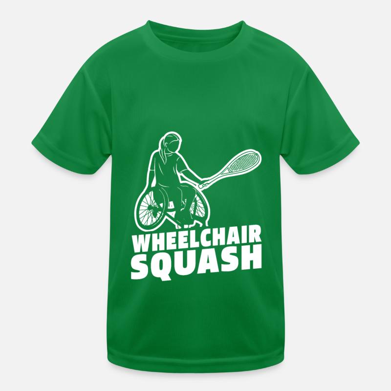 Squash Kinder Funktions-T-Shirt