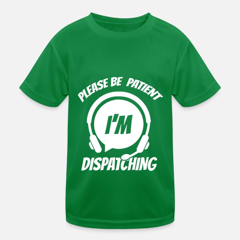 Centre d’opérations du centre de contrôle des appels d’urgence T-shirt sport Enfant