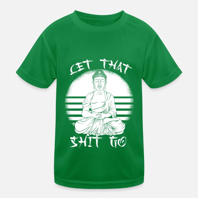 Buddha Buddhist Lustig Kinder Funktions-T-Shirt